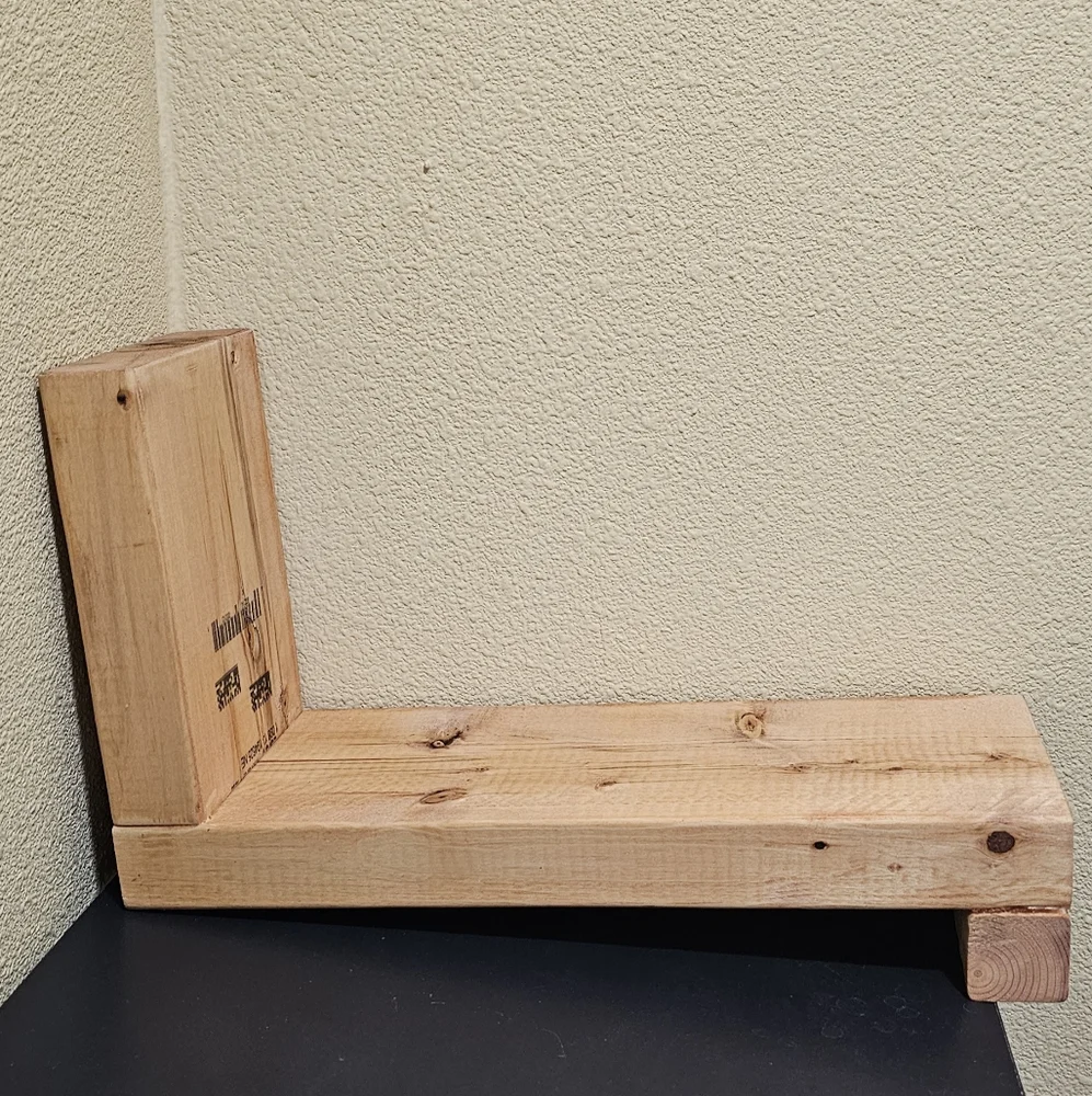 Natural Wood Book Stand